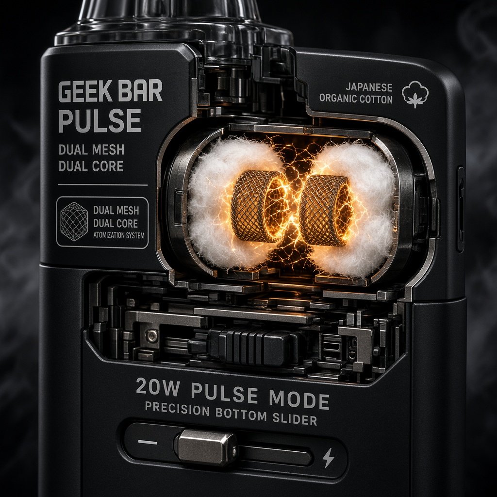 Dual Mesh Dual Core 20W Pulse Switch