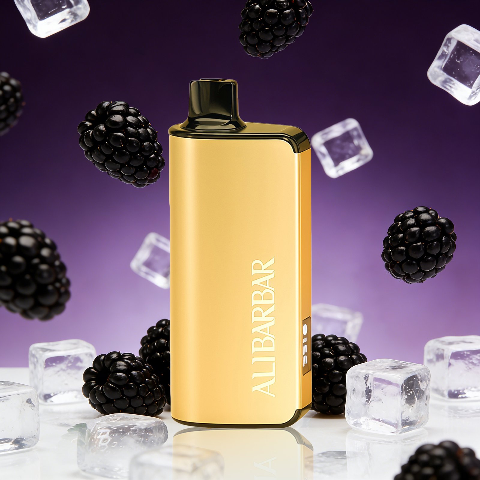 Alibarbar Ingot 9000 Blackberry Ice Authentic Flavor