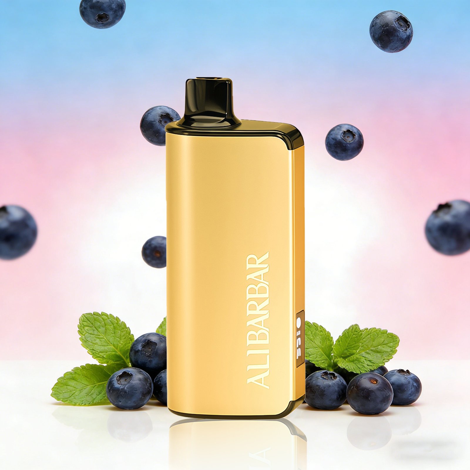 Alibarbar Ingot 9000 Blueberry Mint Authentic Flavor