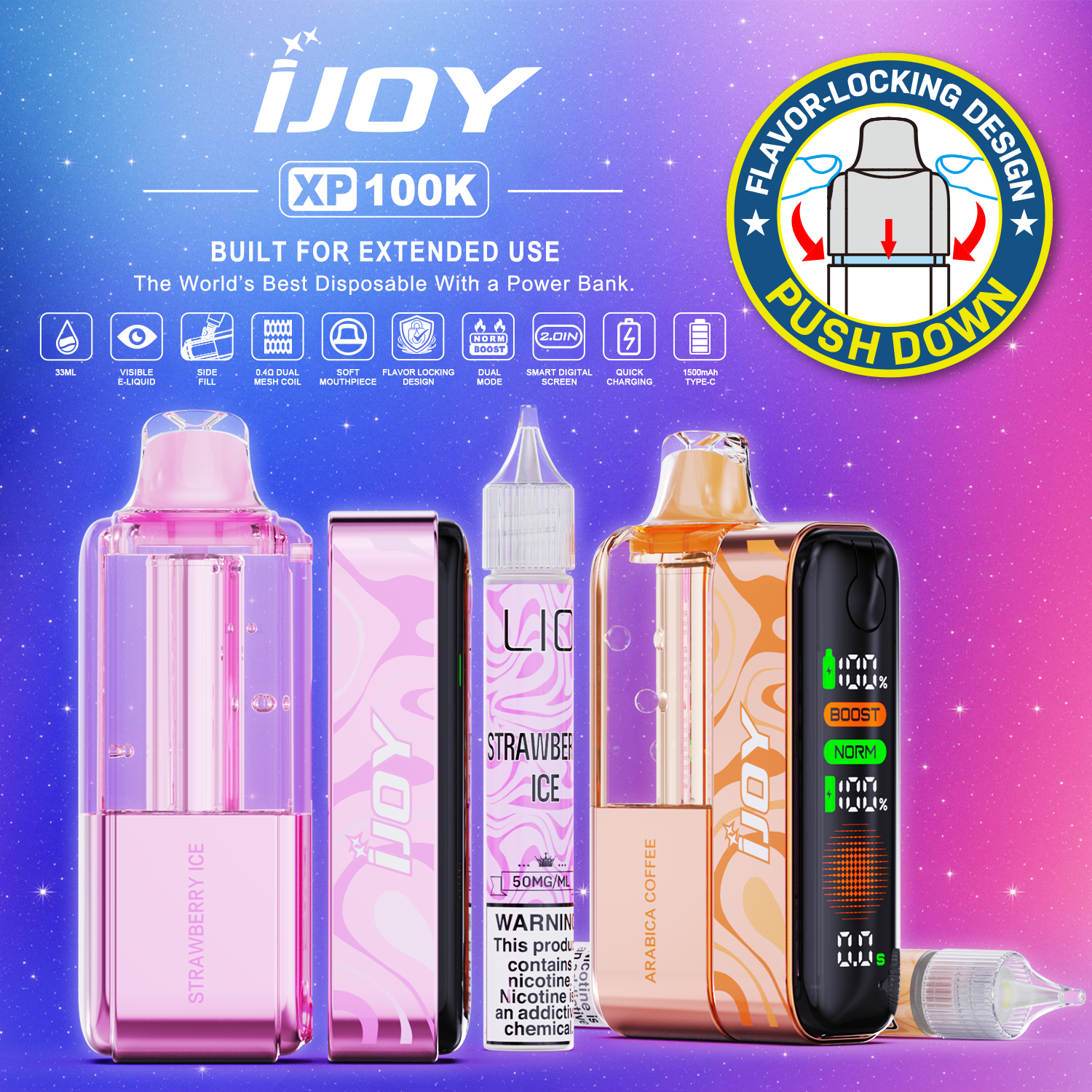 iJoy XP100K Puffs
