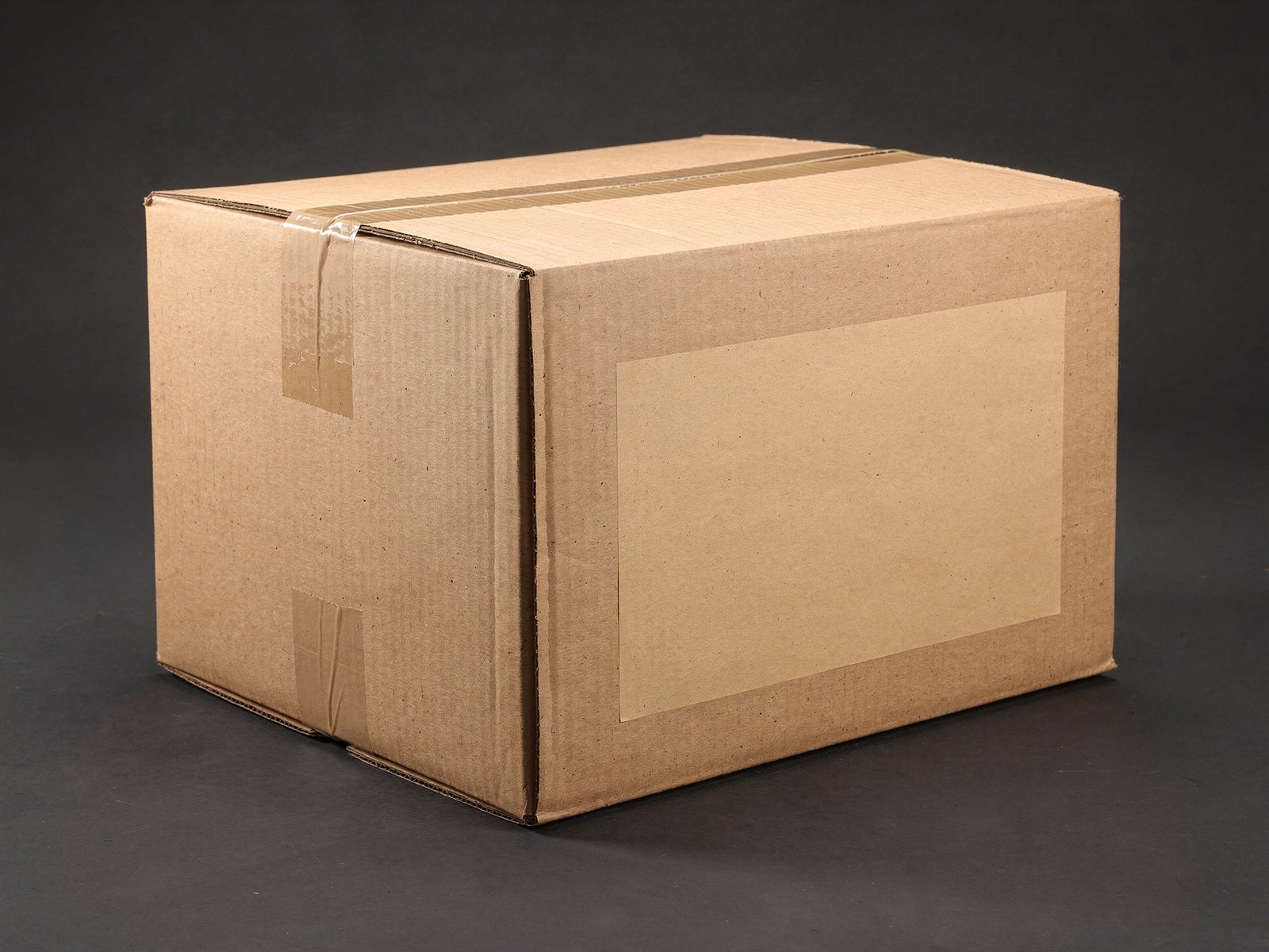 100% Plain Kraft Cardboard Privacy Packaging